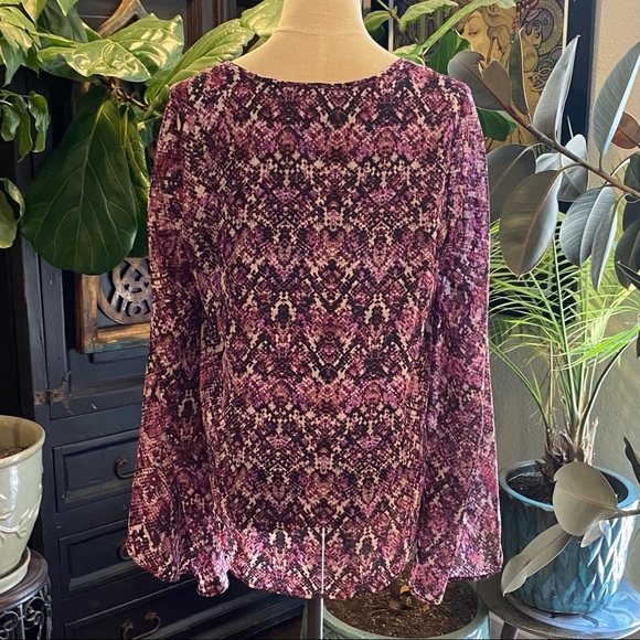 Show Me Your MuMu Purple Python Tunic - Picture 9 of 14
